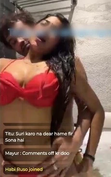 Ruks Khandagale and Shakespeare LIve BJ and Fucking in the Jacuzzi