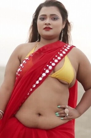 Hot booby priya huge cleavage hot navel and armpit show photoshoot