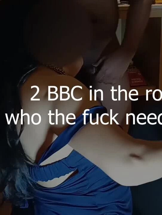 Indian hotwife eve destroying 2 african BBC