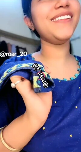 Sexy Jannat Stripping to Full Nude on Tango Live and Anal Masturbating With Hair Brus