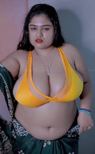 MEGHA IN GREEN SAREE 2025