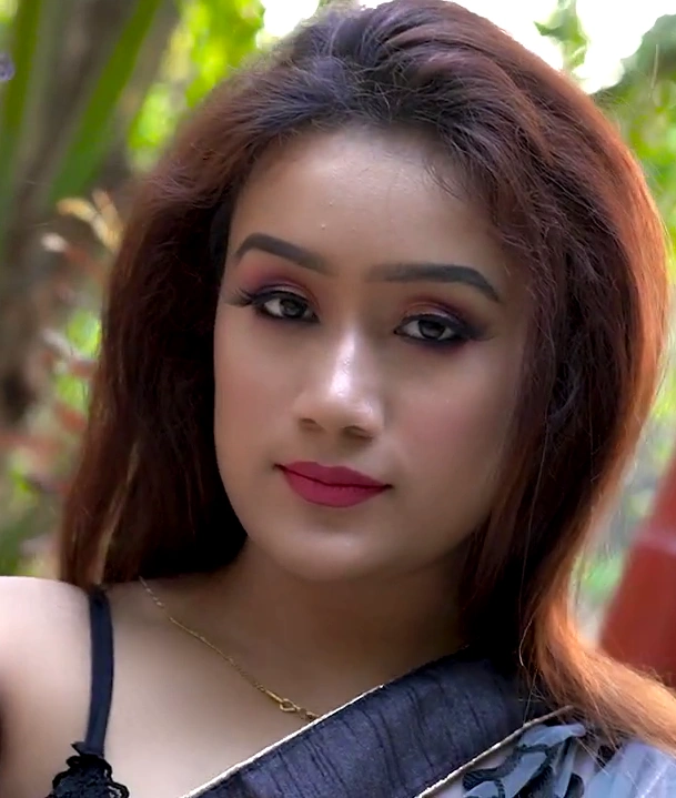 Saree Lover 2021 Beauty Riya In Black Saree
